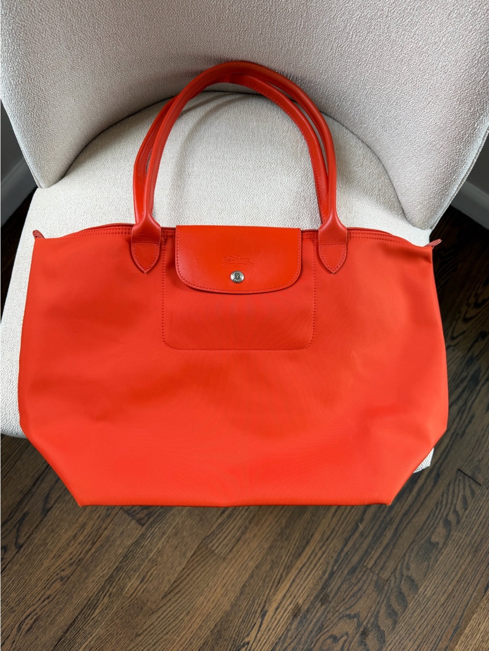Large Le Pliage One Nylon Shoulder Tote large